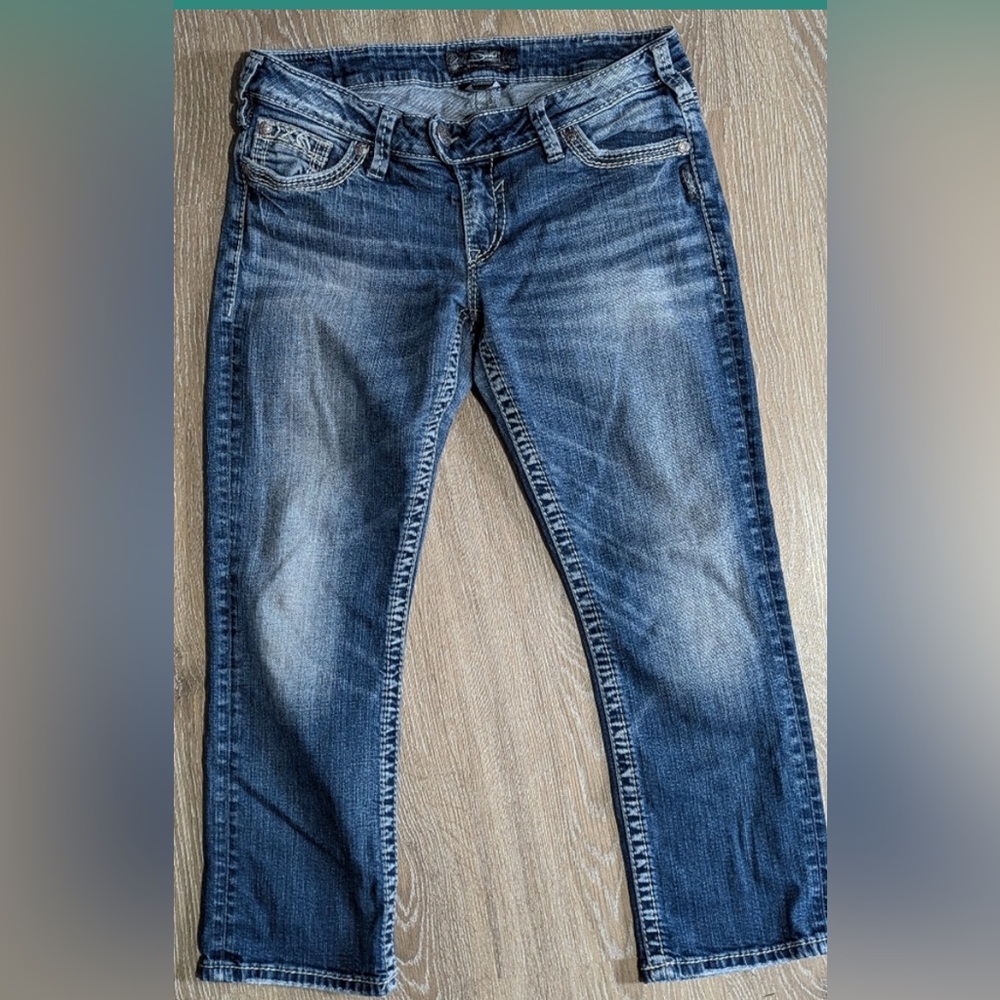 SILVER Jeans Women’s Straight Blue Denim